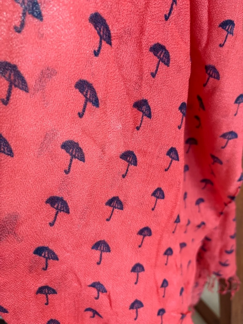 Long, Lightweight Umbrella Scarf